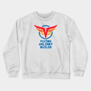 Flying Valiant Builds (8-Bit - Full Color) Crewneck Sweatshirt